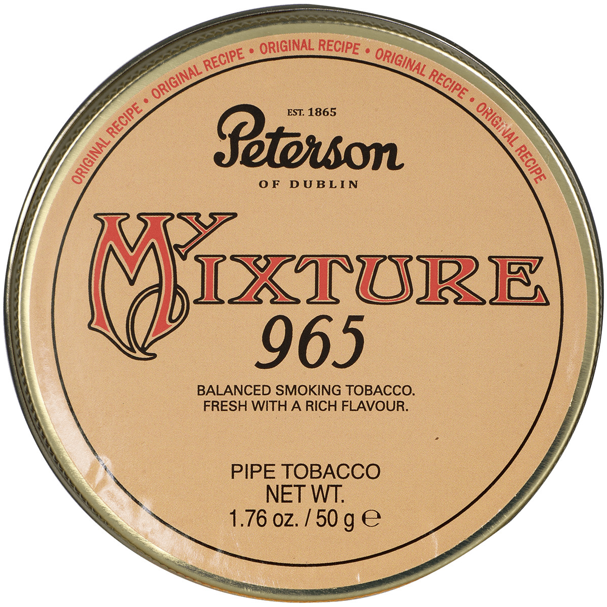 Peterson of Dublin My Mixture 965 50 gram tin
